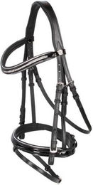 Produktbild von Covalliero Kerbl Trensenzaum Kingston Schwarz Pony Englisch Kombiniert