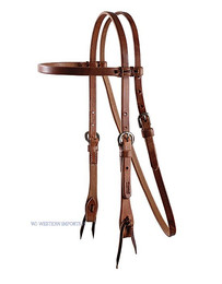 Produktbild von COWBOY HEADSTALL NICKEL-PLATED BUCKLE