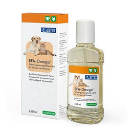 Produktbild von cp-pharma EFA-Omega Flüssiges Ergänzungsfuttermittel für Hund und Katze - 250 ml