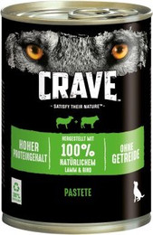 Produktbild von CRAVE Adult Lamm und Rind - 24 x 400 g