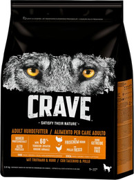 Produktbild von CRAVE Adult mit Truthahn und Huhn - 2,8 kg