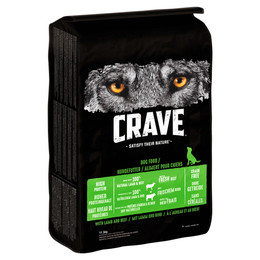 Produktbild von CRAVE Adult Trockenfutter für Hunde mit Lamm & Rind - 11,5 kg