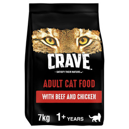 Produktbild von Crave Adult Trockenfutter mit Rind & Huhn - 7 kg