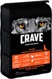 Produktbild von Crave Adult Trockenfutter mit Truthahn & Huhn - 11,5 kg