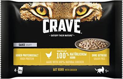 Produktbild von Crave Cat Nassfutter Multipack - 52 x 85 g