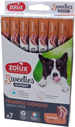 Produktbild von Cremige Enten-Leckerei für Hunde Zolux Sweeties (x7)