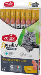 Produktbild von Cremige Hühnerleckerei für Katzen Zolux Sweeties (x7)