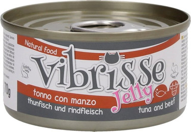 Produktbild von Croci Cat Jelly mit Thunfisch und Rindfleisch - 70 g