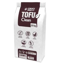 Produktbild von Croci Katzenstreu Tofu Clean - 45 l
