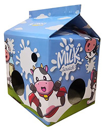 Produktbild von Croci Milk Karton Kratzbaum aus Karton für ausgewachsene Katzen