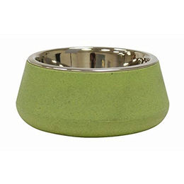 Croci Napf Bambus/Stahl Tierra Grün - 800 ml – Bild 1 von 2