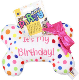 Produktbild von Croci Party Spielknochen Plüsch OSSO - 1 Stk