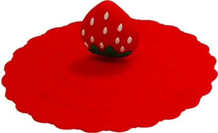 Produktbild von Croci Silikondeckel für Dosen Ø10 cm Rot - 1 Stk.