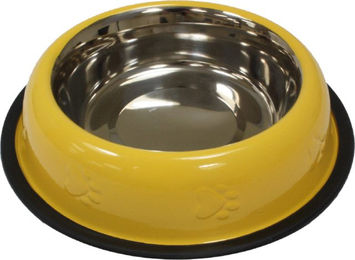 Produktbild von Croci Stahlnapf Color Gelb - 710 ml
