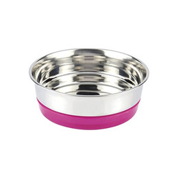 Produktbild von Croci Stahlnapf Fluo Fuchsia - 200 ml