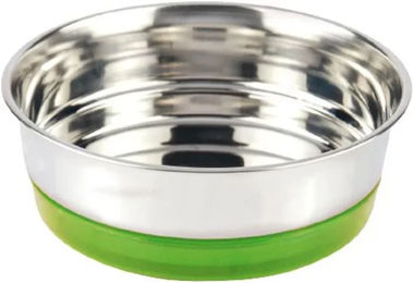 Produktbild von Croci Stahlnapf Fluo Grün - 200 ml