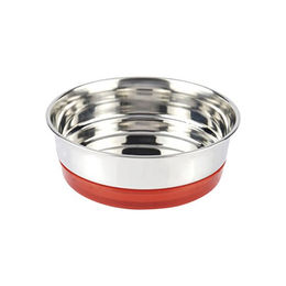 Croci Stahlnapf Fluo Rot - 820 ml – Bild 1 von 2