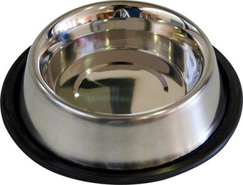 Produktbild von Croci Stahlnapf Mac Katze rutschfest - 0,24 l