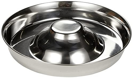 Produktbild von Croci Stahlnapf Welpe Slow Eating 28 cm