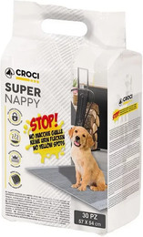 Produktbild von Croci Super Nappy Aktivkohle Hygienematten für Hunde - 30 x 57 cm