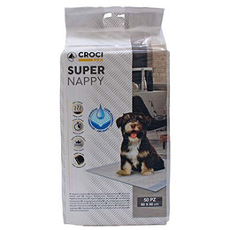 Produktbild von Croci Super Nappy Hygienematten für Hunde 60 x 90 cm - 50 x 60 cm