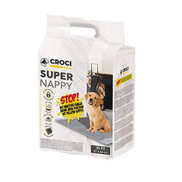 Produktbild von Croci Super Windel Aktivkohle Hygienematten für Hunde 57x84 cm