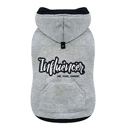 Produktbild von Croci Sweatshirt für Hunde mit Kapuze Share 35 cm