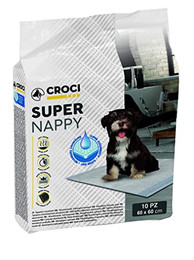 Produktbild von Croci Teppich Super Nappy - 10 x 60 g