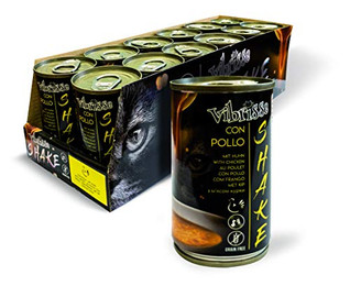 Produktbild von Croci Vibrisse Shake Katzen Nassfutter mit Huhn - 12 x 135 g