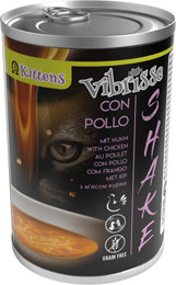 Produktbild von Croci Vibrisse Shake Kitten mit Huhn - 12 x 135 g