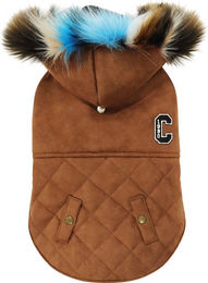 Produktbild von Croci Wattierte Hundejacke mit Shearling-Kapuze 50 cm
