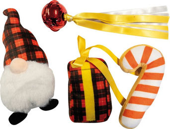 Produktbild von Croci XMAS Elf House Spielset 4 Stk. - 1 Stk