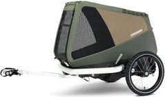 Produktbild von Croozer Hunde-Fahrradanhänger Dog Enna moss green