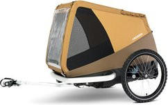 Produktbild von Croozer Hunde-Fahrradanhänger Dog Mikke sundown yellow