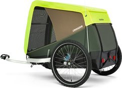 Produktbild von Croozer Regenverdeck für Hunde-Fahrradanhänger Lightning Yellow
