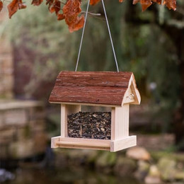 Produktbild von CULT at home Vogel Futterhaus Holz zum Aufhängen - 1 Stk.