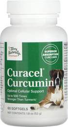 Produktbild von Curacel Curcumin, Optimale Zellverbesserung, Für Hunde, 60 Weichkapseln