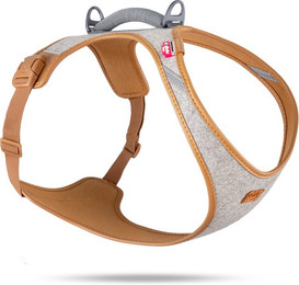 Produktbild von Curli Alpine Belka Geschirr, grau - Größe 3XL: Brustumfang 70,2 - 78,9 cm