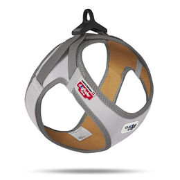 Produktbild von Curli Clasp Vest Geschirr Glow Reflective Gray