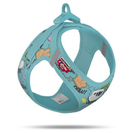 Produktbild von Curli Clasp Vest Geschirr Limited Edition 25 Comic Turquoise