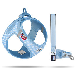 Produktbild von Curli Clasp Vest Geschirr-Set Puppy XS mit Leine M