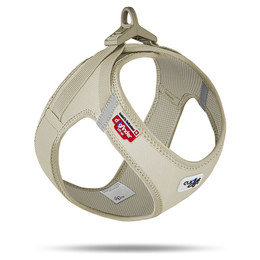Produktbild von Curli Clasp Vest Hundegeschirr Cord Tan S