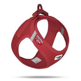 Produktbild von Curli Clasp Vest Softshell Hundegeschirr Rot M