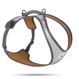 Curli Glow Belka Geschirr, grau - Größe 3XL: Brustumfang 70,2 - 78,9 cm – Bild 1 von 8