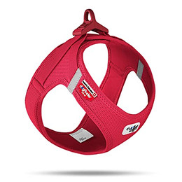 Produktbild von Curli Vest Geschirr Clasp Air-Mesh Rot 3XS