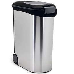 Produktbild von Curver Futter-Container 20 kg / 54 L Metalloptik - 20 kg