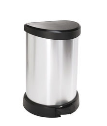 CURVER Metallic's Abfallbehälter 5 Liter, metallic-Silber – Bild 1 von 6