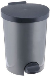 Produktbild von CURVER Mülleimer mit Fußpedal 15 l silber