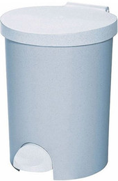 Produktbild von CURVER Papierkorb mit Pedal 15 l grau - 15 l