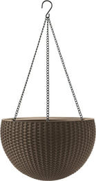 Produktbild von CURVER Rattan Style Runde hängende Topf